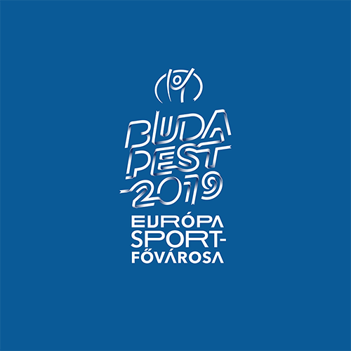 Budapest 2019 Európa sport fővárosa logó