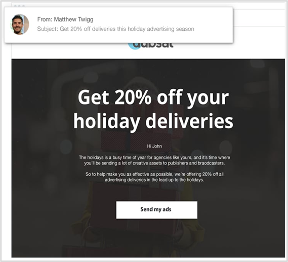 Küldő név személyre szabása_email marketing