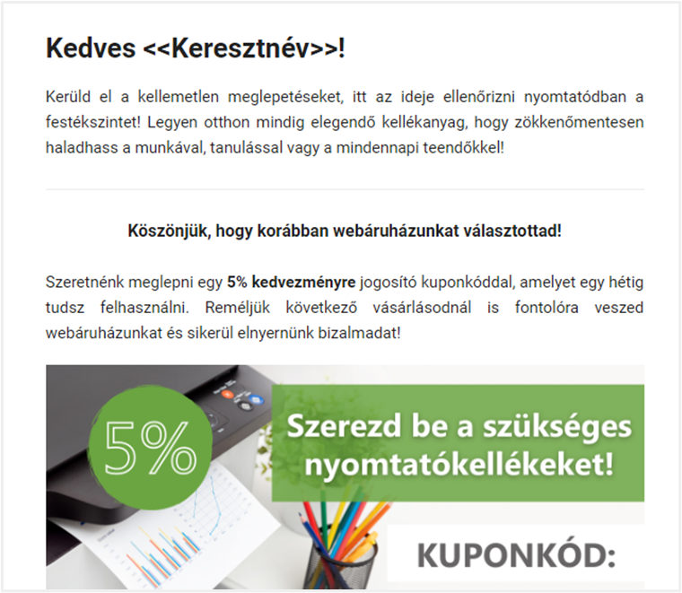 Perszonalizálás_újravásárlásra ösztönzés